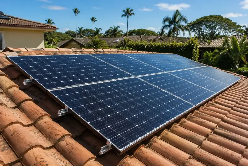 Installation de panneaux solaires à la Bruguière