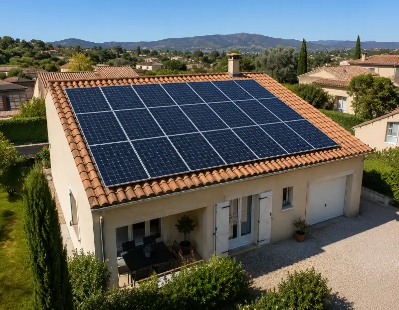 Prime à l'autoconsommation panneaux solaires La Bruguière — aide financière de l'État